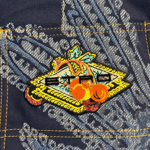 Etro jacquard denim pants - Picture 10 of 14